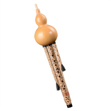 Hulusi Flute D Minor Chinese Gourd Instrument ReadytoPlay Authentic Sound Handmade with Case