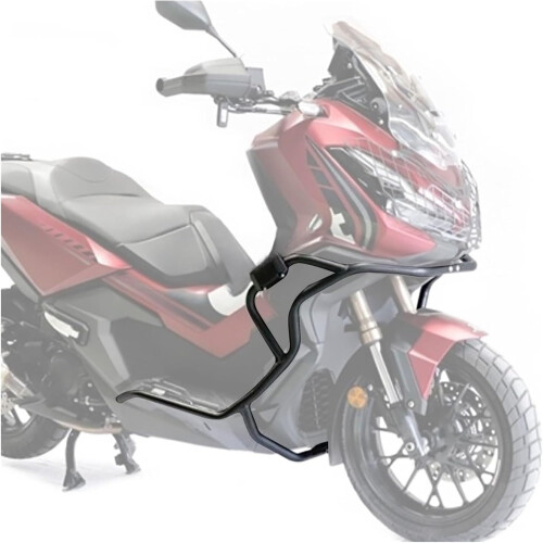 Motorcycle Crash Bars Engine Guard Frame Protector for ADV 350 20222024 Silver 1