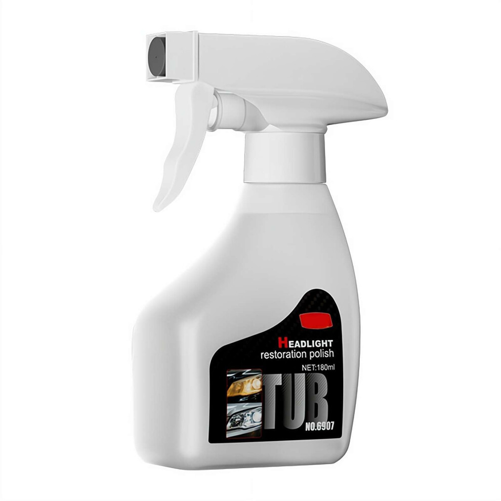 Headlight Restoration Kit 1Pcs, Removes Car Paint Scratches, Restores Clarity With Uv Protection Black 9455672727501