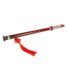 Red Bamboo Bawu Flute Size G – Handcrafted Chinese Bamboo Flute with Accurate Tone and Beginner Friendly Playability