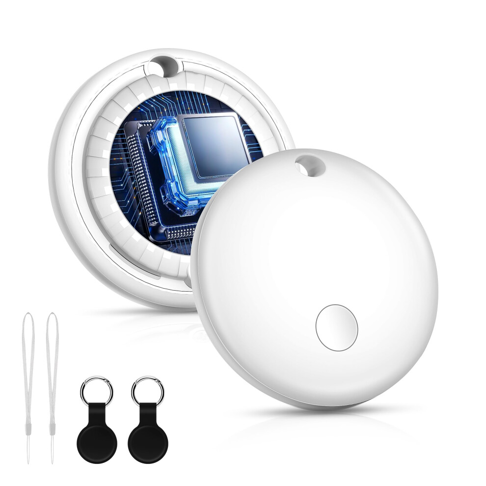 Bluetooth Item Finder 2 Pack With Dual System Compatibility, Waterproof Smart Luggage Tracker For Keys, Bags And Travel 9113335682719