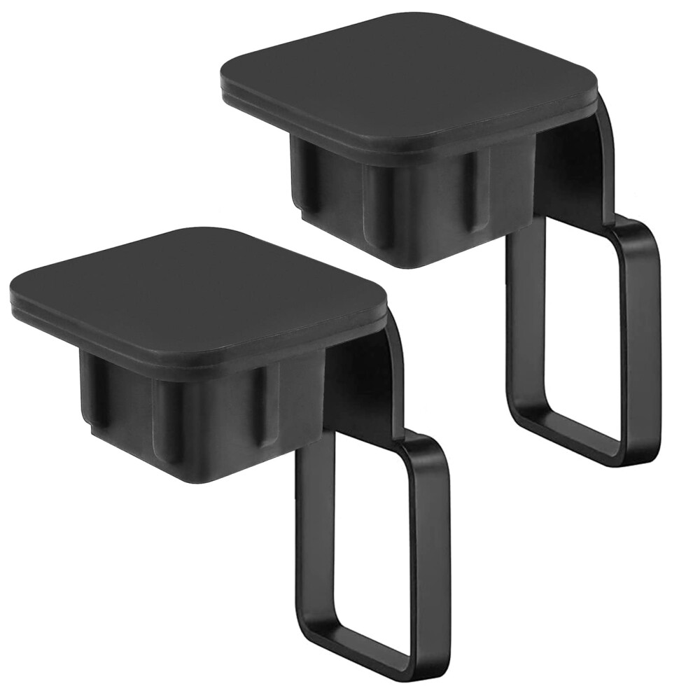 Trailer Hitch Cover 2 Inch Receiver Plug For Suv Truck, Mud Dust Snow Protection 2 Pack For Ford Toyota Jeep Black 9455672728102