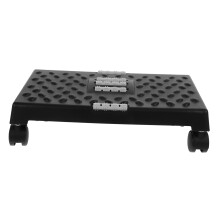 Foot Rest Under Desk Adjustable Height Ergonomic Foot Stool with Massage Rollers and NonSlip Base