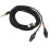 2m/6,6ft 3,5mm cavo HD580/HD600 nero CF Loop 14