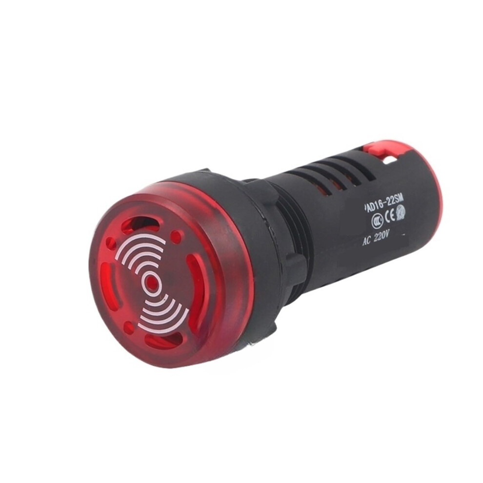 Buzzer Alarm With Bright Flash Alert And Loud Warning Sound, 12V 24V 220V Multivoltage 9070919897498