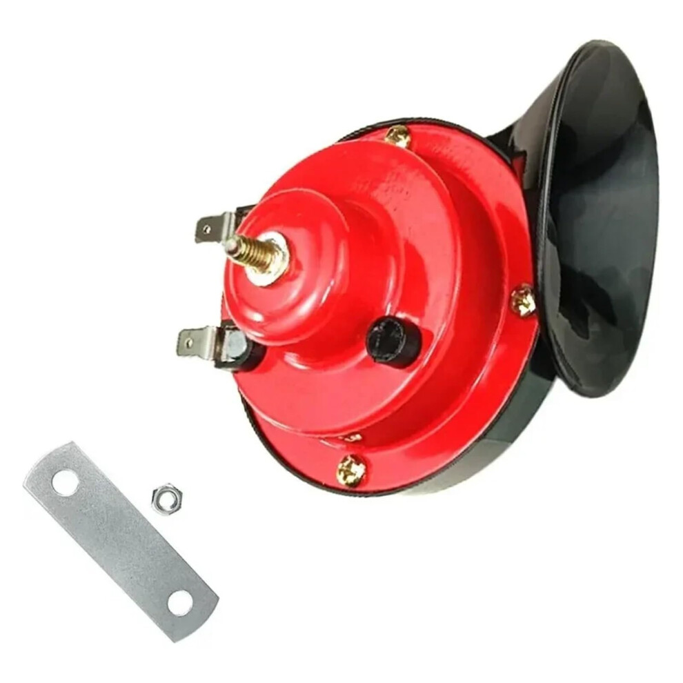 300Db Waterproof 12V Loud Car Horn Snail Design For Motorcycle And Car Â Red 9053599063339