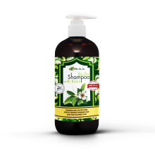 Tea Tree Oil Shampoo with Biotin 16.9oz for Dandruff, Itchy Scalp, Anti Hair Loss and Deep Cleanse