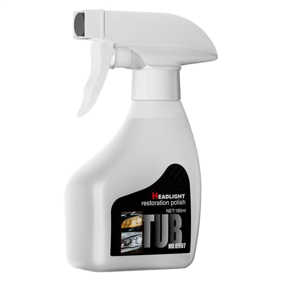 Headlight Restoration Kit For Cars And Trucks, Scratch Removal Spray With Uv Protection Polish 9455672728713