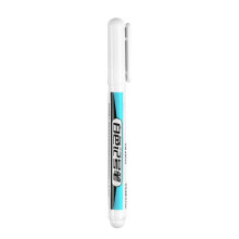 White Tire Paint Pen Waterproof QuickDry Marker for Lettering on Rubber with WearResistant Nib