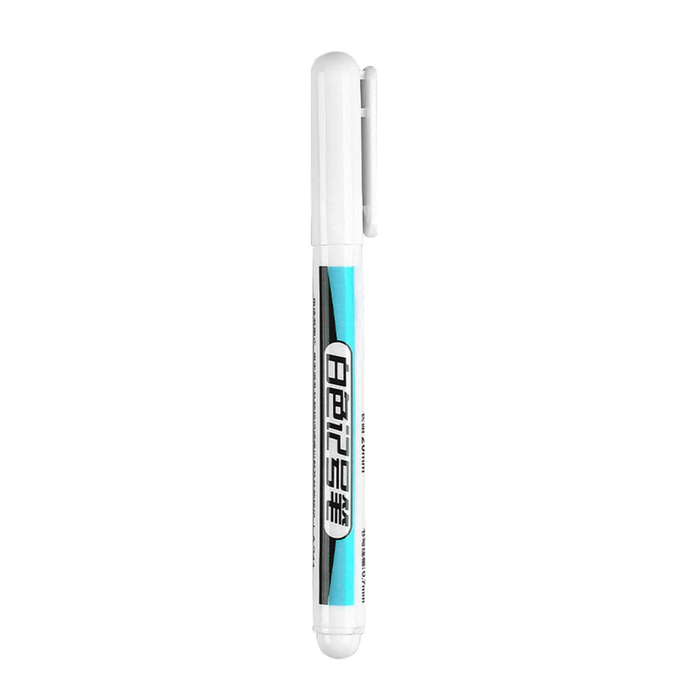 Tire Paint Pen Waterproof Quickdry Marker For Lettering On Rubber With Wearresistant Nib White 9455672728799