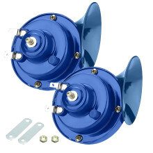 Pack of 2 300DB Super Loud Train Horn 12V Waterproof Electric Snail Car Horn for Cars Motorcycles Trucks