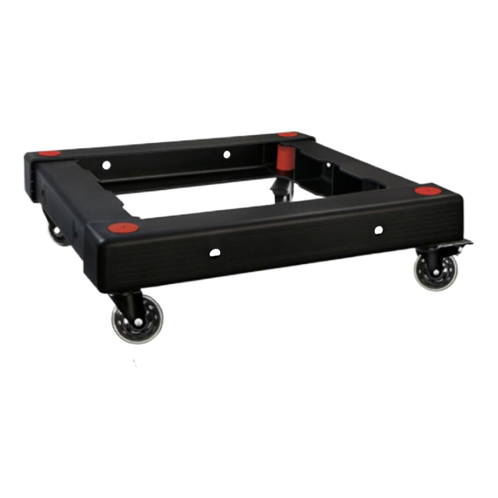 Furniture Moving Cart With AntiâSlip Platform, Foldable 4 Wheel Dolly For Home And Picnic, Black 9174973422037