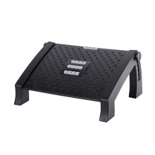 Adjustable Under Desk Foot Rest with Ergonomic Design for Pressure Relief and Height Control