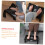 Adjustable Under Desk Foot Rest with Ergonomic Design for Pressure Relief and Height Control 3
