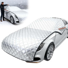 Car Windshield Snow Cover with Winter Frost Protection, Heavy Duty Ice Shield for SUV and Sedan