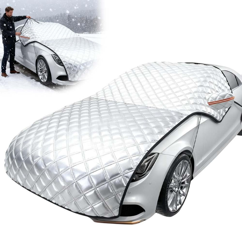 Car Windshield Snow Cover With Winter Frost Protection, Heavy Duty Ice Shield For Suv And Sedan 9053599064060