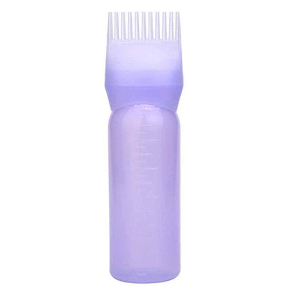 Hair Dye Applicator Bottle with Comb Tip, 3pcs 120ml LeakProof Root Comb for Salon and Home