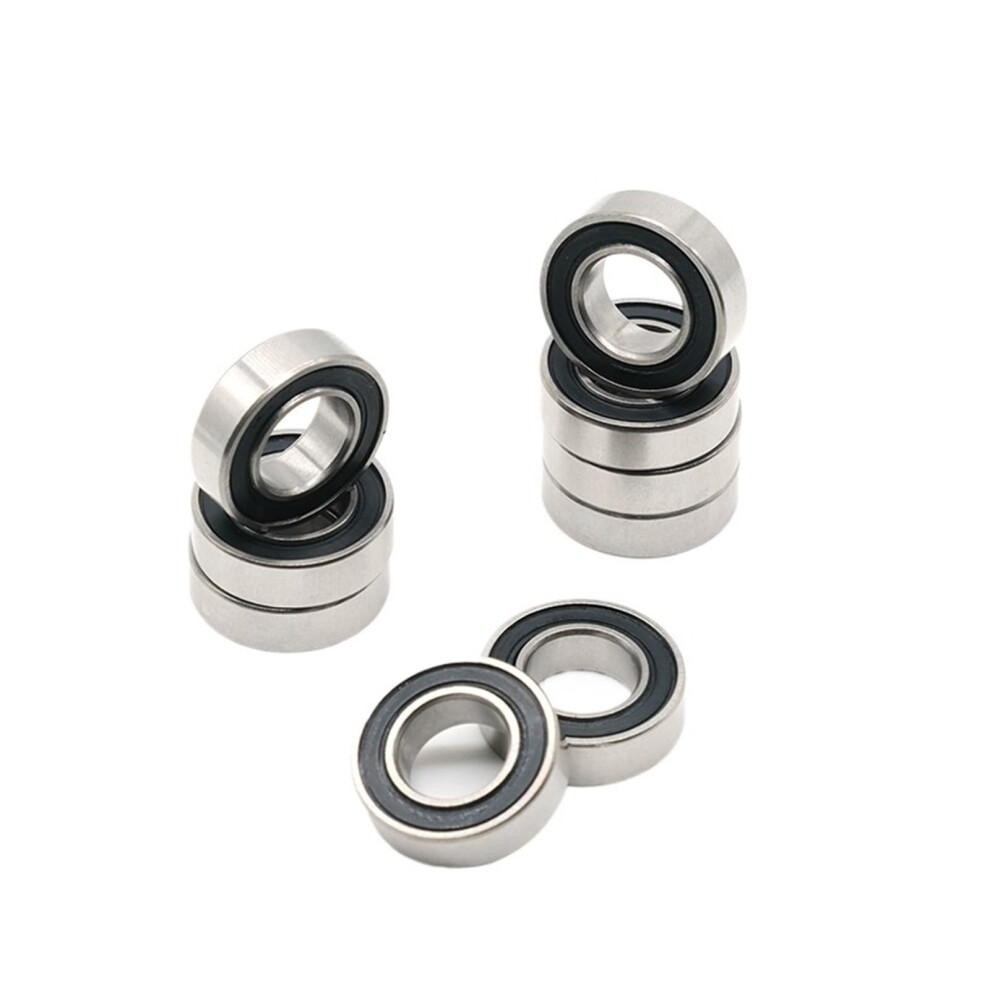 Abec7 2Rs Sealed Miniature Ball Bearings 3X6x2.5mm Stainless Steel Speed Smooth Rotation 10Pcs 9113335684171