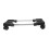 CPU Tower Stand with Wheels, Adjustable Under Desk PC Holder, Locking Casters for Home Office 1