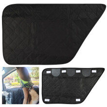 2 Pack Waterproof Scratchproof Dog Car Door Protector, Universal Pet Cover for SUV Truck, Machine Washable