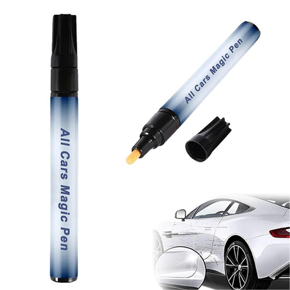 2Pcs Magic Car Scratch Remover Pen, Instant Paint Touch Up, Uv And Water Resistant For All Cars 9053599064954