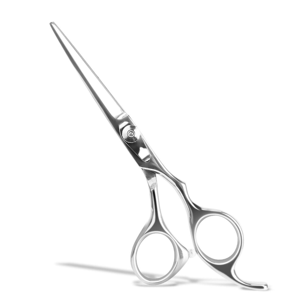 Hair Cutting Scissors 6.5 Inch Stainless Steel Professional Barber Shears with Adjustable Tension