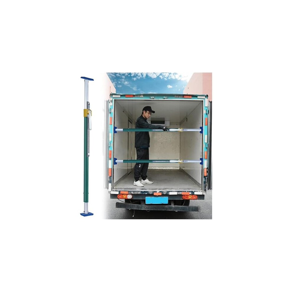 Heavy Duty Adjustable Cargo Bar With Secure Locking System For Pickup Trucks Vans And Trailers 7.48.6Ft 9053599065043