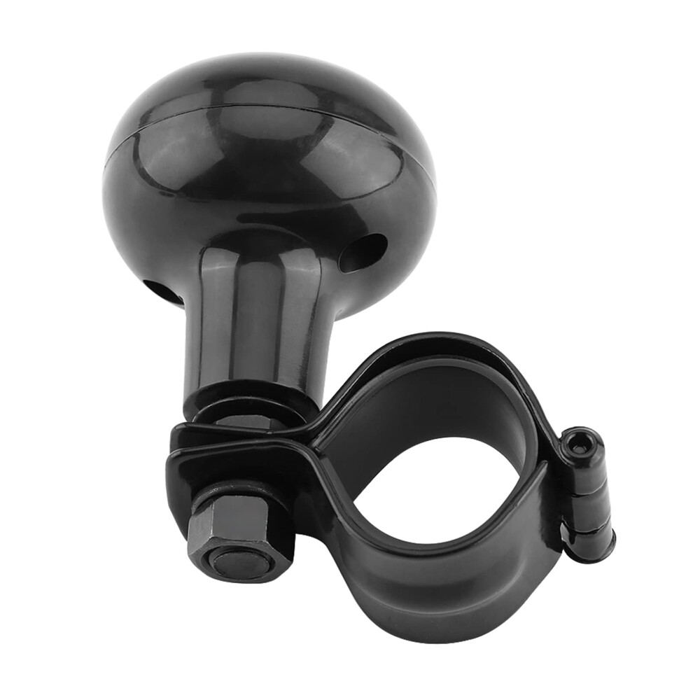 Universal Steering Wheel Knob Spinner For Cars Trucks Boats Onehand Control Heavy Duty Black 9455672730822