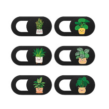 Webcam Privacy Cover Slide 6 Pack UltraThin Cute Camera Lens Stickers with Adhesive for Laptop and Phone
