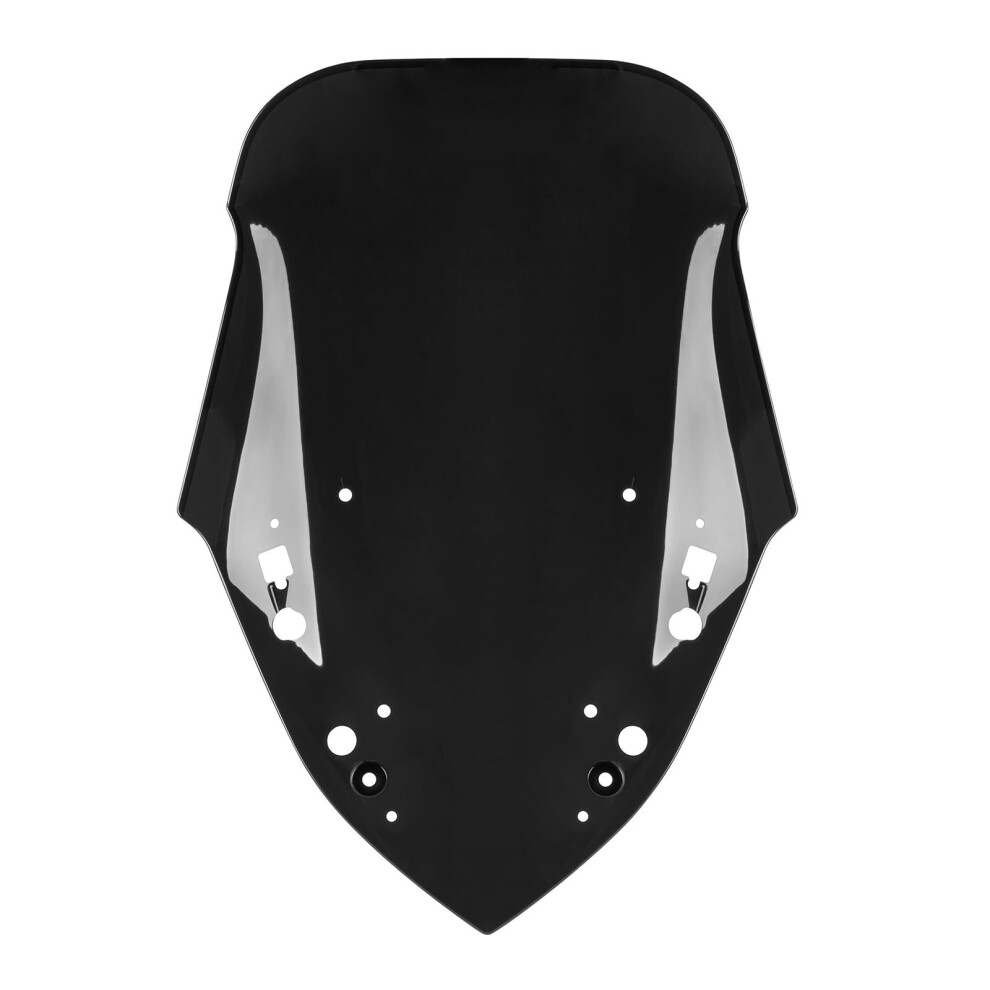Windshield Extension With Airflow Deflector And Head Protection For Yamaha Xmax 300 20172022 Black 9455672730976
