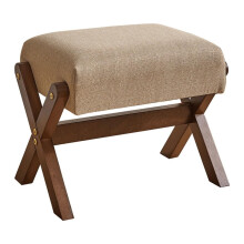 Solid Wood Step Stool for Home, Small Wooden Stool for Kitchen Bedroom Living Room, Durable Design