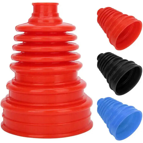 Universal Silicone CV Joint Boot Kit for CV Axle Dust Cover Replacement Black Easy Installation 2