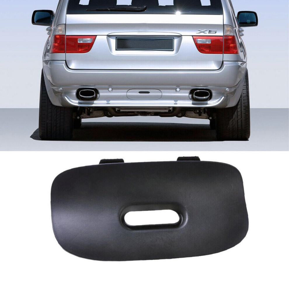 Rear Bumper Tow Hook Cover For Bmw X5 E53 20002006 Replacement Trailer Hitch Cover 51128402327 9455672731249