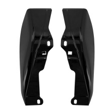 Heat Deflector Gloss Black Mid Frame Shield for Harley Touring Road Glide Street Glide 20092016
