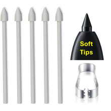 S Pen Tips 5 Pack Soft 0.7mm Nibs with Tweezer for Samsung Galaxy Tab S10 FE Ultra