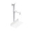 Under Desk PC Mount Adjustable CPU Holder White Steel SpaceSaving Stand for Computer Tower 1