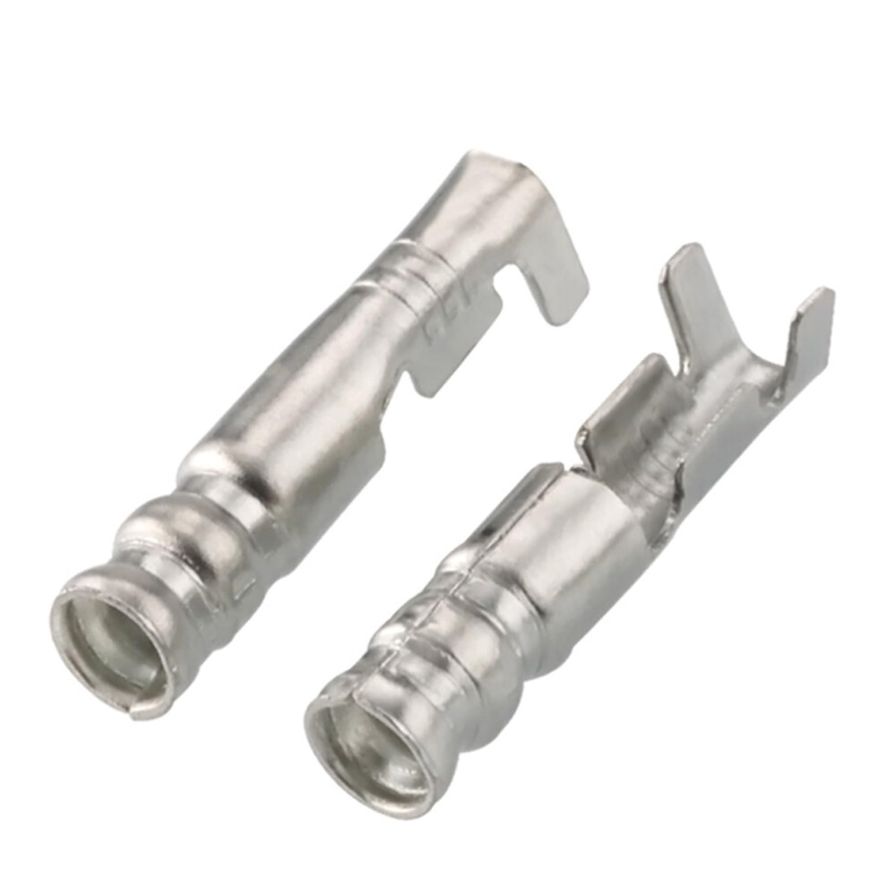 20 Pcs 2.8Mm Female Car Electrical Connector Pins Automotive Terminal Blocks Round Crimp Sleeve 9070919901096