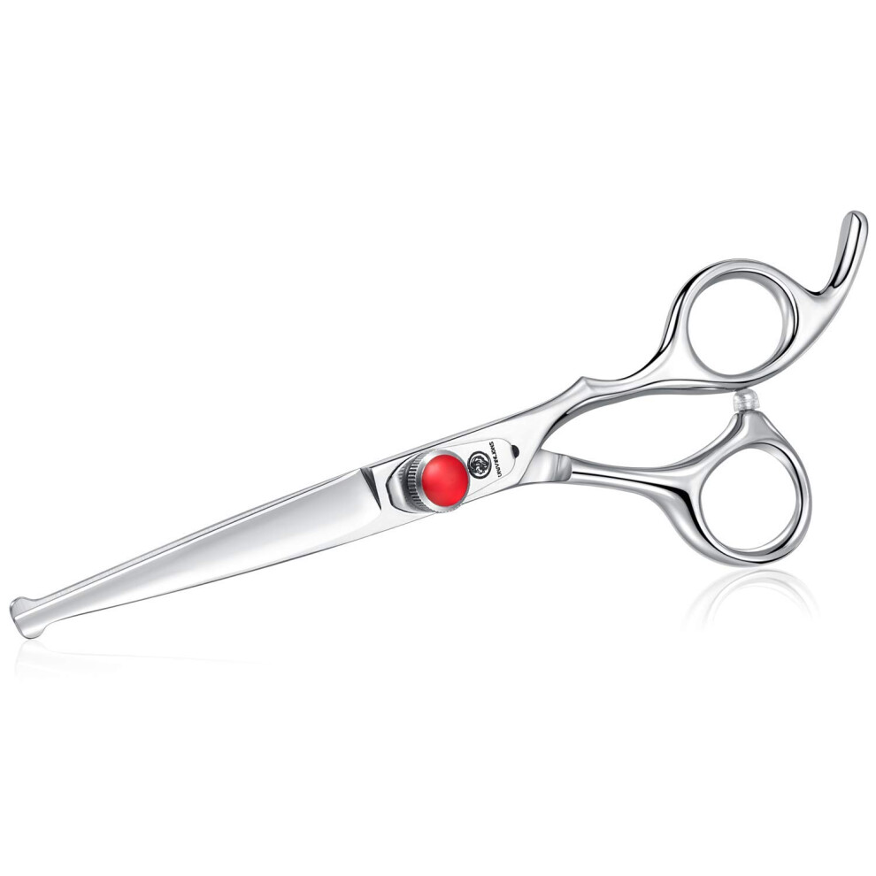 Kids Hair Cutting Scissors with Safety Rounded Tips, Stainless Steel for Children and Home Haircuts