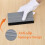 2 Pack Felt Edge Vinyl Wrap Squeegee Car Window Tint Tool for Bubble Scratch Application 2