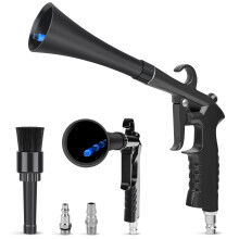 Pressure Car Cleaning Gun with 360 Swivel Airflow, Ergonomic Grip Interior Detailing Tool