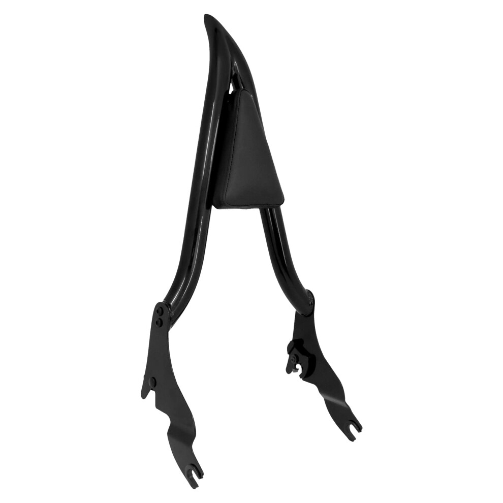 Touring Sissy Bar Motorcycle Passenger Backrest 22 Inch Quick Detach For Harley Touring 20092025 Black 9053599067474