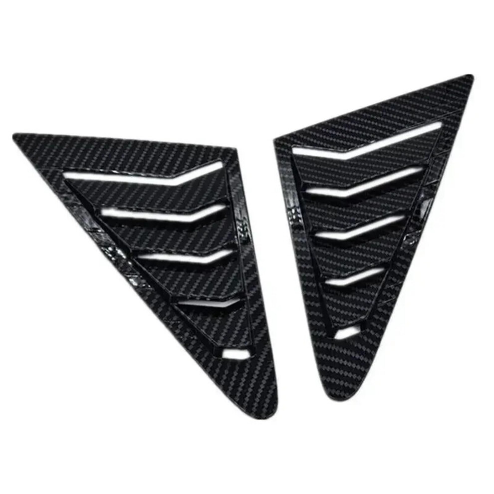 2Pcs Car Window Louver Side Vent Cover For Nissan Tiida Hatchback 20052010 Sleek Sporty Look 9053599067481