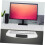 Adjustable Under Desk Keyboard Tray with Clamp, Ergonomic Sliding Shelf for Small Workspaces, White 5