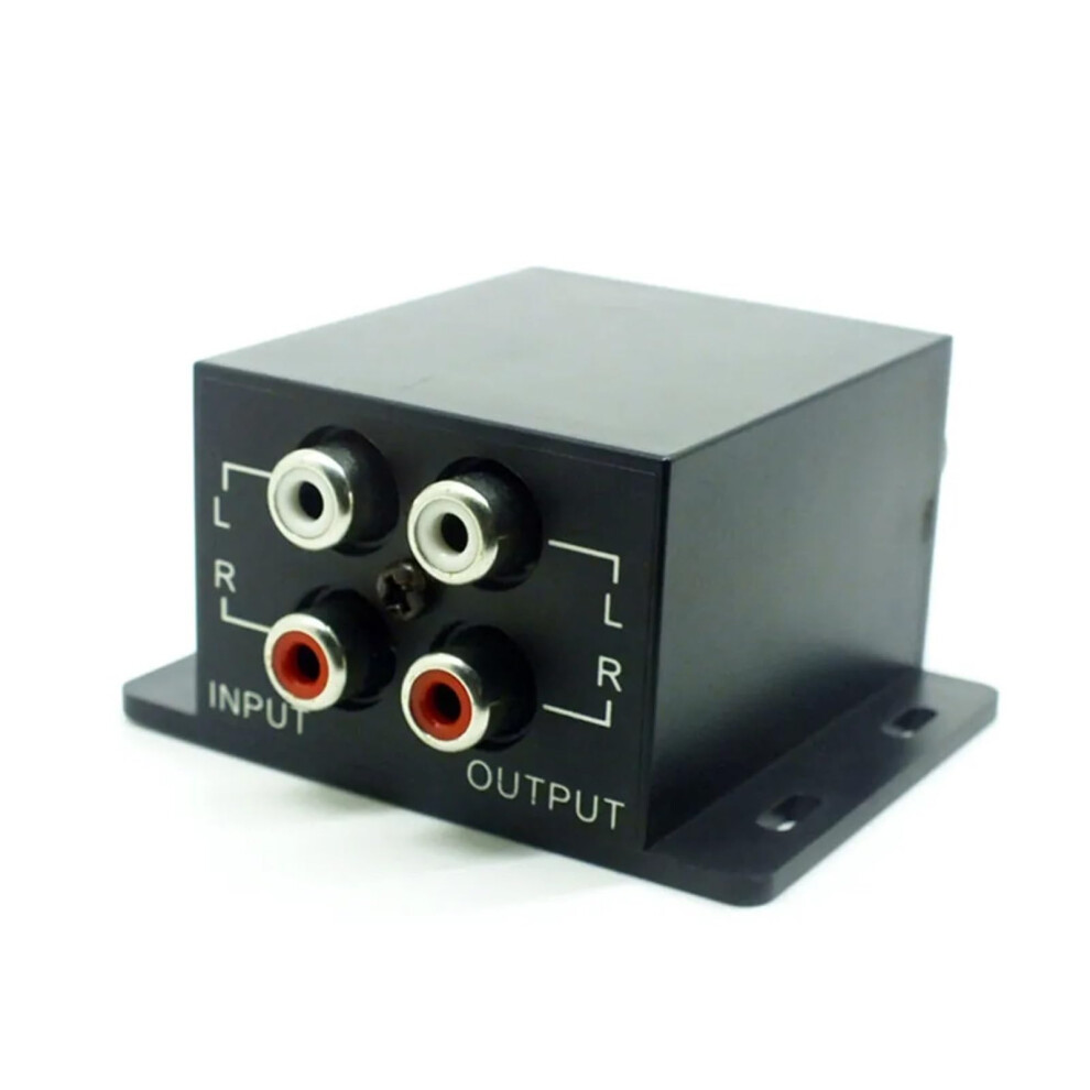 Car Audio Amplifier Remote Control With Goldplated Rca For Adjustable Subwoofer Volume 9113335687271