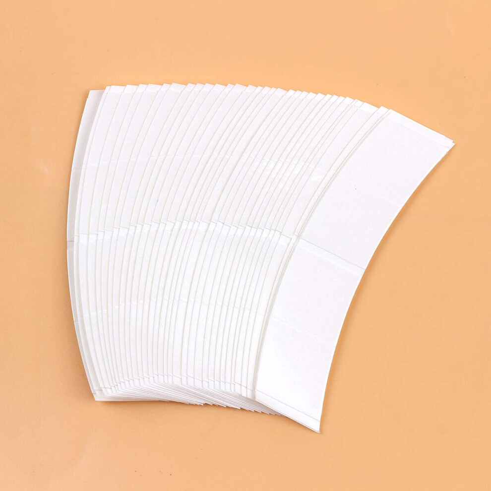 Unisex White 36Pcs Waterproof Lace Wig Tape Strips Strong Hold Double Sided Adhesive For Lace Wigs And Toupees