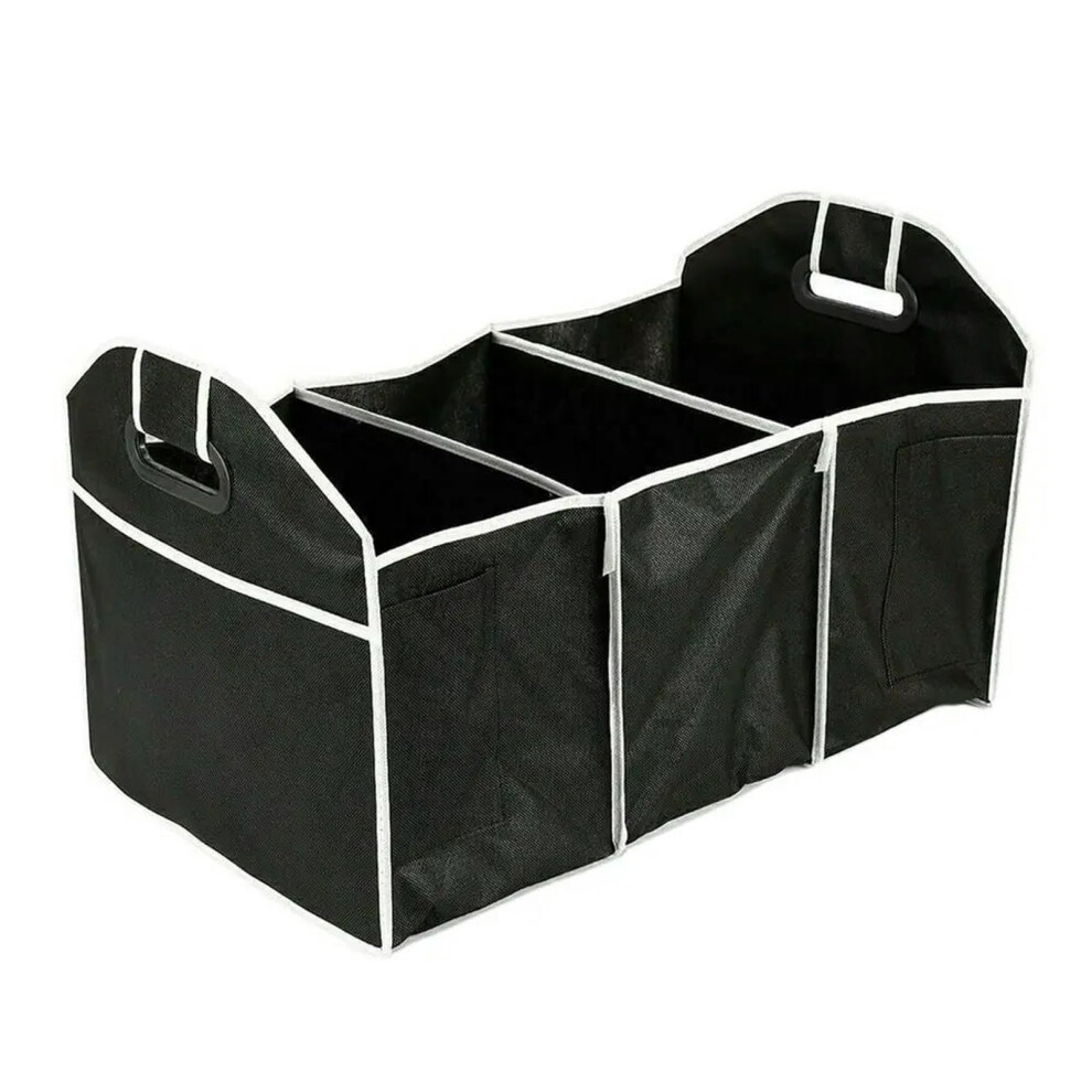 Extralarge Capacity Foldable Car Trunk Organizer With Multi Compartments For Versatile Storage 9113335687578