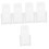 5pcs Clear Acrylic Wall Mount Brochure Holder Set for Office Document Display Organizer 1