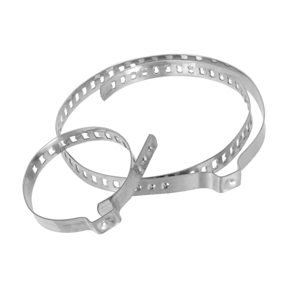 2Pcs Adjustable Stainless Steel Cv Boot Clamp Drive Shaft Clamp For Car Atv Utv Joint 9113335687745