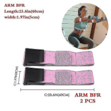 2026 Bfr Occlusion Wraps Pro Resistance Bands, ροζ μπρατσάκια