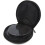 Gray Round CD Storage Case with Durable Zipper Closure for Car and Portable Disc Organizer 3